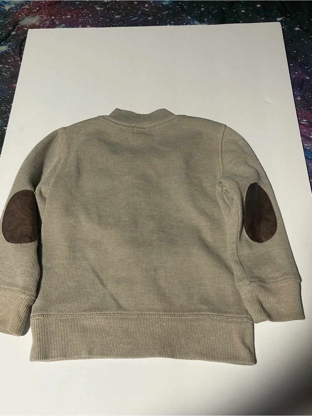 babyGap Ribbed Knit Long Sleeve Henley Sweater - Tan / Beige - Size 4T (4 YRS)